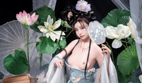 57841-✿稀有露脸✿ 高端ACG业界女神爆机少女▌喵小吉▌珍品T3会员《月清花》古装诱卝惑仙女下凡 细腻嫩卝穴美卝乳 珍藏必备爆赞.jpg